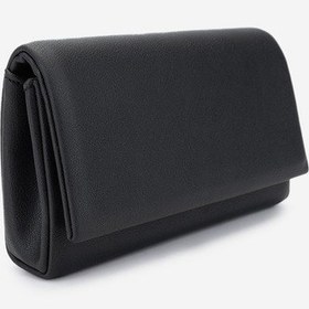 Resim Valmenti Kadın Vegan Siyah Deri Abiye Çanta 1083 0018 Bn Cnt Y25 Sıyah Dr Siyah 