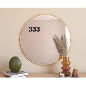 Resim Janusmania Manifest Melek Sayıları 333 Ayna Etiket Sticker 