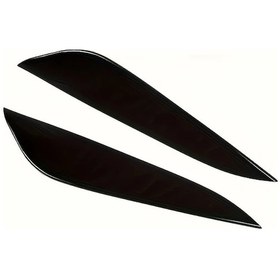 Resim Cloudstore Tesla Model 3/y Farşın Carbon Fiber Rüzgar Çıkışı Süs Şeridi Siyah 