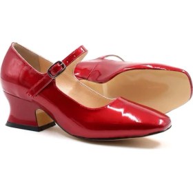 Resim Fast Step Hakiki Deri Kadın Dolgu Topuk Ayakkabı 064ZA368 