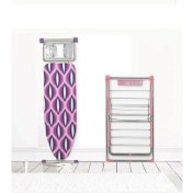 Resim Cıngıllıoğlu Begonya Çamaşır Kututmalık Melena Ütü Masası 2`li Set Begonya+Melena 