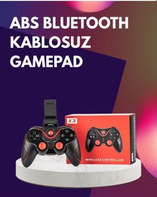 Resim Şarj Edilebilir Kablosuz Oyun Kumandası Yüksek Performanslı 