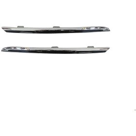 Resim Renault Clio 4 2013- Ön Panjur Krom Set Çıtası Uyumlu Oem No: 620723341r 