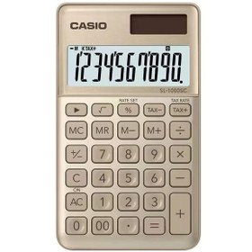 Resim Casio SL-1000SC-GD Cep Tipi 10 Hane Gold Hesap Makinesi 