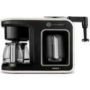 Resim Karaca Hatır Plus Barista 6 In 1 Latte Cappucino Ve Közde Türk Kahvesi Makinesi 