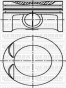 Resim YENMAK 31-04223-000 Piston Segman X18xe 1.8 16v 623655 3104223000 (WA418666) (FİYAT:4 ADET İÇİNDİR) 