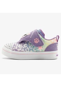 Resim Skechers Twi-lites-twinkle Pets Kids Light Sneaker Cırt Cırtlı Işıklı Sesli Çocuk Ayakkabısı Mor Mor 