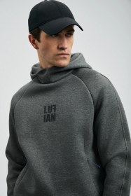 Resim Lufian Snow Erkek Sweatshirt Antrasit Antrasit 112030183100110 Antrasit 