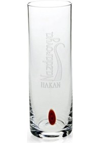 Resim Kişiye Özel Mühürlü Nazdarovya Rakı Bardağı - 1 