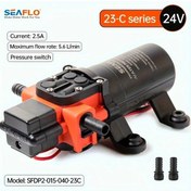 Resim Motion003 Rv Küçük Difuz Pompa Dc 12v 24v Su Arıtıcılar İçin Güçlendirme Pompa Otomatik Başlatma Bitirme Fonksiyonu Miniatur Araç Montajlı 24v 