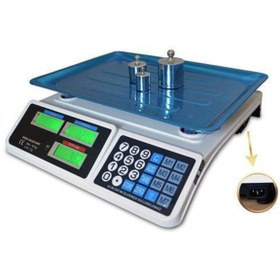 Resim Manessa Elektronik Dijital Bakkal Manav Market Pazarcı Ve Kasap Terazisi 40 Kg Kapasiteli 