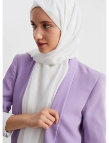 Resim Kadın Tesettür Hijap Hazır Multi Şifon Ipeksi Şal Rahat Yumuşak Ekstra Hafif - Tek Ebat / Beyaz Beyaz 
