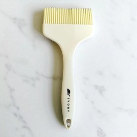 Resim Silikon Yumurta & Sos Fırçası Beyaz 