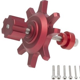 Resim Geeroyoo 1:10 Rc Araba İçin 1.9-2.2 Boyutunda Kilitli Lastik Montaj Çıkarma Aracı - Kırmızı Ksx4453 