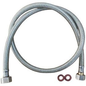 Resim Ön Yıkama Duş Seti Paslanmaz Çelik Hortum 100 Cm 