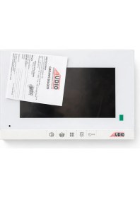 Resim AUDIO 001188B 7″ Görüntülü Diafon Bus Plus (Mekanik Butonlu - Beyaz Şase) Beyaz 