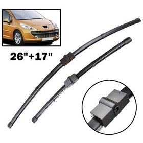 Resim Peugeot 207 Ön Cam Silecek Süpürgesi Takımı 2007-2012 N11.3759 