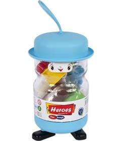 Resim Heroes Şapkalı Oyun Hamuru Ern-552 Mavi 
