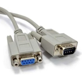 Resim Platoon 9 Pin Seri RS232 Com Port Dişi Erkek RS232 Kablo 1.5 Metre 