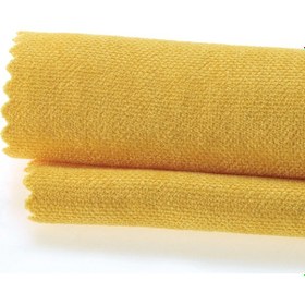 Resim Kadife Dokulu Acem Lalesi Sarısı Dertsiz Masa Örtüsü Acem Lalesi Sarısı 