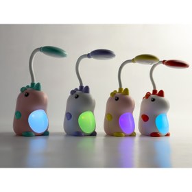 Resim bakgelal Sevimli Dinozor LED Masa Lambası 