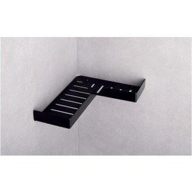 Resim System Banyo Köşe Raf Mat Siyah Ba30006 001014 Al6 Çok Renkli 