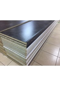 Resim Laminat Mutfak Tezgahı Yeşil Yonga Levha Overlayli Yüzey 