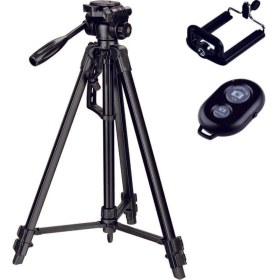 Resim Czp 135CM Telefon Bluetooth Kumandalı Smartphone Tripod 