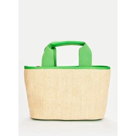 Resim Ted Baker %80 Polyester, %20 Poliüretan Yeşil Kadın El Çantası TBSS26FBAG015 