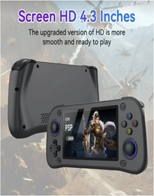 Resim MUSİA TEKNOLOJİ 20 Bin Oyun G28 Elektronik Oyun El Konsolu 4.3" HD Ekran Linux Sistemi PSP PS1 Game 64 Gb 3D 4GB Ram 