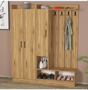 Resim Kalender Dekor Lityum-1-3 Lty04 Portmanto Vestiyer Ayakkabılık 