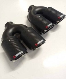 Resim Fvtuningotoaksesuar Akrapoviç Egzoz Ucu 90mm Çiftli Sağ-sol(1set) 