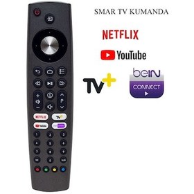 Resim Arçelik Beko Led Tv Kumanda Netflix Yotube Bein Connet Tuş 