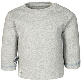 Resim Organicera Organik Uzun Kollu Tshirt,Grey Melange ((435405941) Gri 