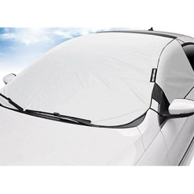 Resim Ankaflex Araç Için Buzlanma Önleyici Araba Cam Üstü Kar Örtüsü Su Geçirmez Ön ve Yan Cam Yarım Branda 