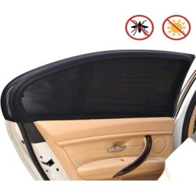 Resim Ankaflex Yan Cam Perdesi Oto Arka Perde Araç Güneşlik Gölgelik Bebek Çocuk Bebe Örtü Cam Çorabı Filmi Uyumlu 