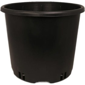 Resim Siyah Üretim Saksısı 100 Adet - 20 Lt 34 Cm 