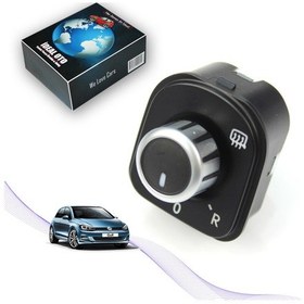 Resim Vw Golf Vı, Jetta, Passat, Tiguan 08 Dikiz Ayna Ayar Düğmesi 