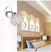 Resim Kangvka Modern Minimalist Kristal Duvar Lambası - Bl-1210, Lüks Oturma Odası Ve Yatak Odası Aydınlatması, Dayanıklı Ve Şık Tasarım Şeffaf 