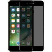 Resim Apple Iphone 8 Plus Privacy 5d Gizlilik Filtreli Cam Ekran Koruyucu Siyah Microsonic