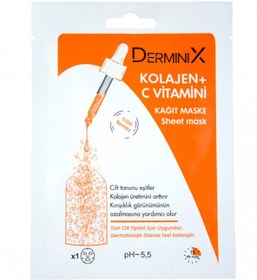 Resim Derminix + C Vitamini Kağıt Maske 
