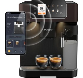 Resim Arçelik Imperium Barista 18 Farklı Kahve Seçeneği Tam Otomatik Espresso Makinesi - Dokunmatik Ekran - 19 Bar +2kg Kahve Em 9495 