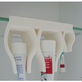 Resim Opencart Diş Macunu Ve Diş Fırçası Tutucu, Asılı Tasarlama Sadece Plastik Aparattır 