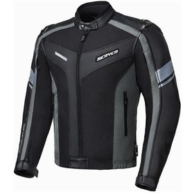 Resim Motosiklet Montu Full Korumalı 4 Mevsim Pu Kaplama Deri Ve Maxdura Kumaş Mont Siyah Yeni 
