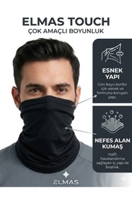 Resim ELMAS TOUCH Esnek ve Nefes Alan Kumaş Askeri,Motorcu, Avcı ve Outdoor Esnek Kamuflaj Bandana 