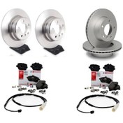 Resim Bmw E87 Kasa 120i Ön Ve Arka Fren Disk Balata Seti Komple FDB1806-DDF1303-FDB1747-DDF1228-15-201-022-15-201-023 