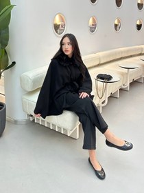 Resim Violet Kürk Panço - Standart beden 