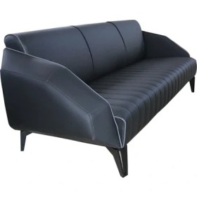 Resim Koltukstilim Sandro Black Üçlü Ofis Kanepe Ofis Bekleme Ofis Mobilyası 