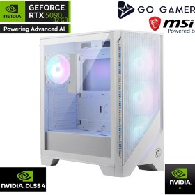 Resim Go Gamer WE387D Amd Ryzen 9 9950X3D / 64GB Ddr5 6000MHZ / 2tb Nvme M.2 Gen5 SSD / RTX5090 32GB / 360MM Sıvı Soğutma / Wifi 7 & Bt 5.4 / Msı 27" 2k 180Hz. / Aı Ready Beyaz Kasa Gaming Paket 