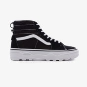 Resim Vans Ua Sentry Sk8-hi Wc Platform Kadın Siyah Sneaker 